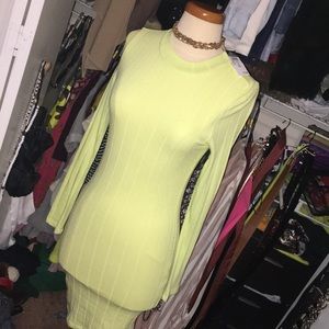 Neon Bodycon dress
